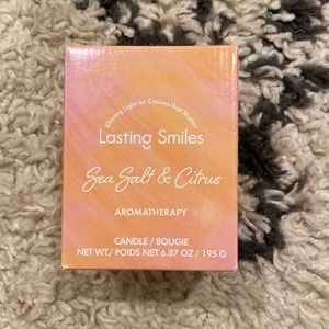 Lasting Smiles Sea Salt & Citrus Candle